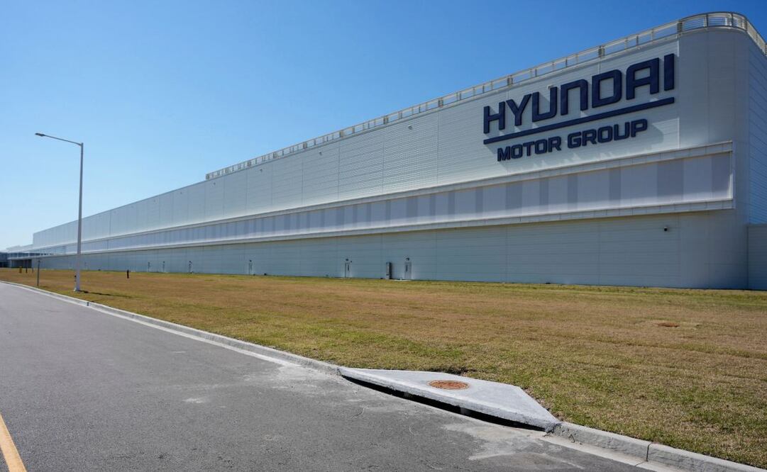 Redada migratoria en Hyundai. (04/09/25) Foto: AP