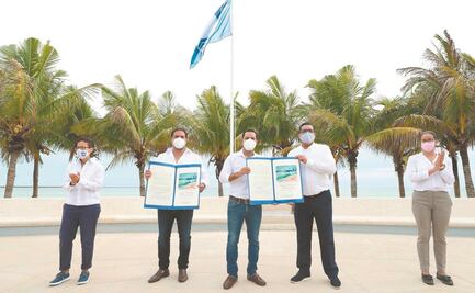 Certifican playa de Puerto Progreso en Yucatán