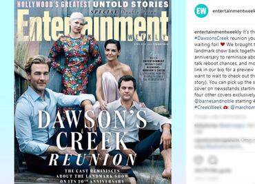 "Dawson's Creek", así lucen sus protagonistas 20 años después