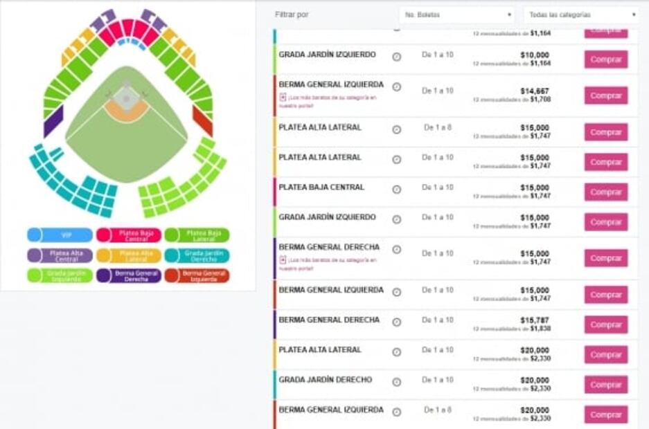 Hasta 20 mil pesos por un boleto de los Diablos Rojos