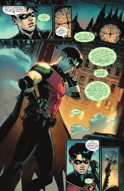 Robin revela que es bisexual en un nuevo cómic de Batman