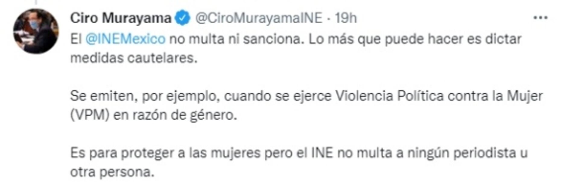 “Está mi alma en paz ahora”: Gutiérrez Müller reacciona a dichos de consejero Murayama sobre VPM