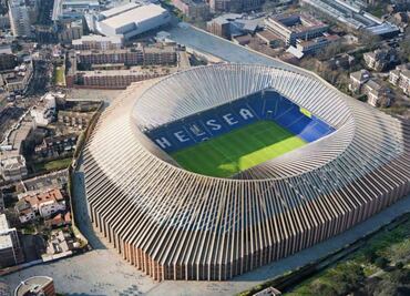 Así lucirá el estadio Stamford Bridge de Chelsea al ser remodelado