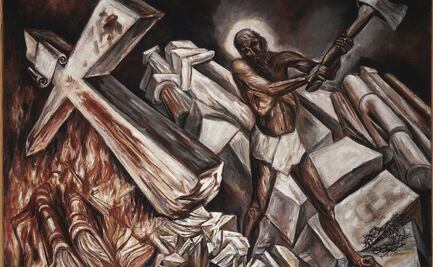 En Navidad, AMLO comparte pintura con Cristo “tristísimo y cadavérico”; esta es la historia detrás de esta obra