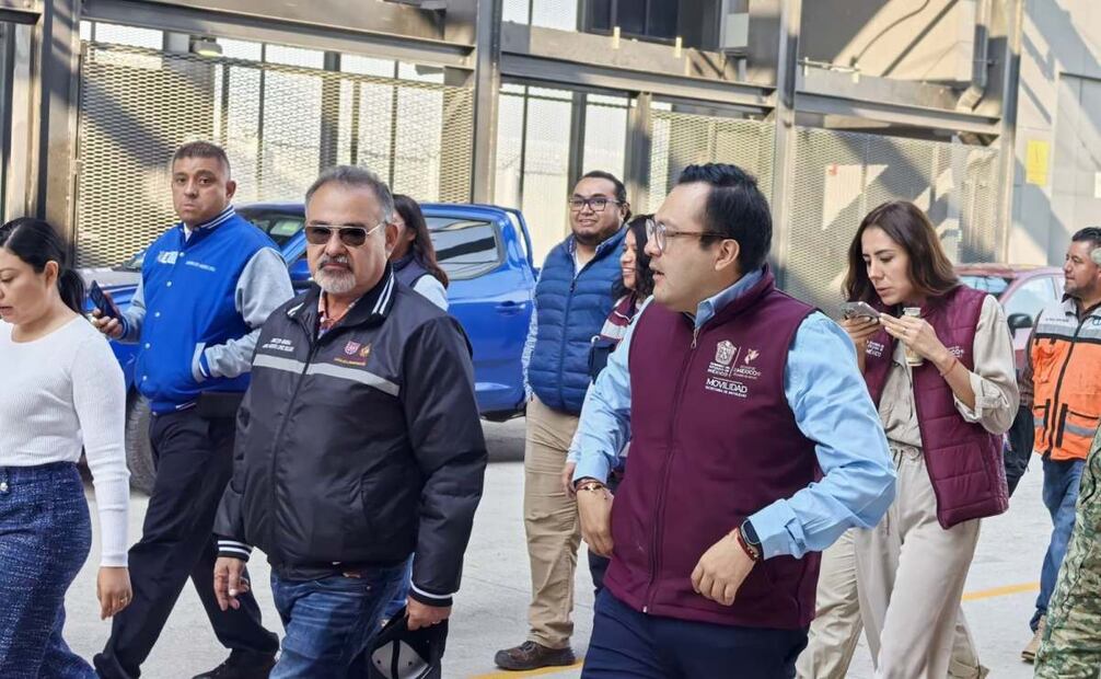 El director del Servicio de Transportes Eléctricos fue el encargado del recorrido (01/05/2025). Foto: Especial