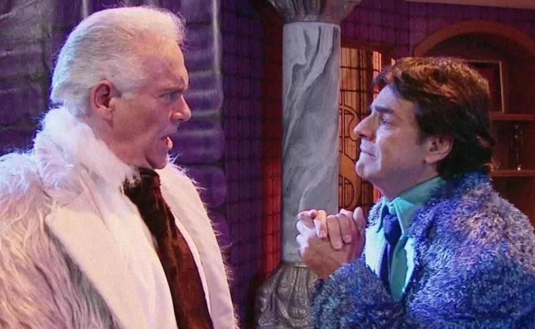 Juan Verduzco, como Don Camerino, en "La familia P. Luche"