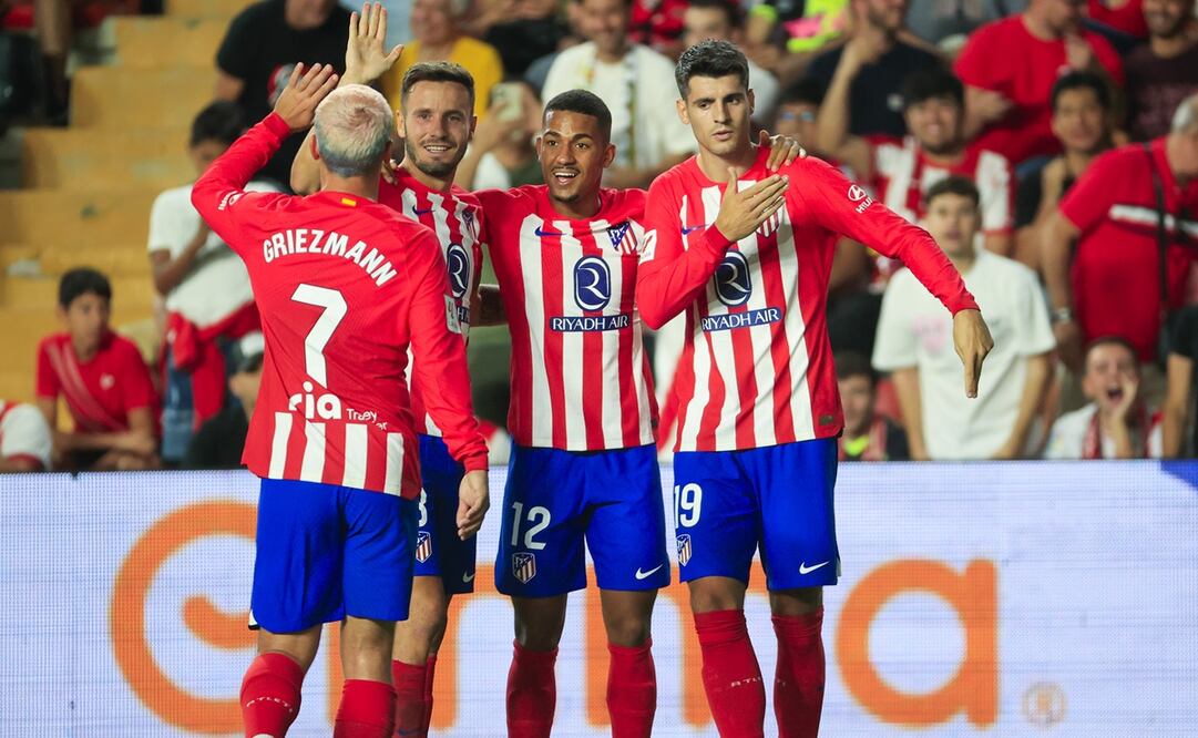 Atlético de Madrid goleó al Rayo Vallecano / Foto: EFE