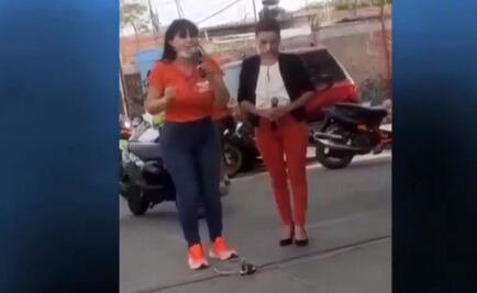 Video. Alma Barragán, candidata de MC, fue asesinada en pleno mitin, con micrófono en mano