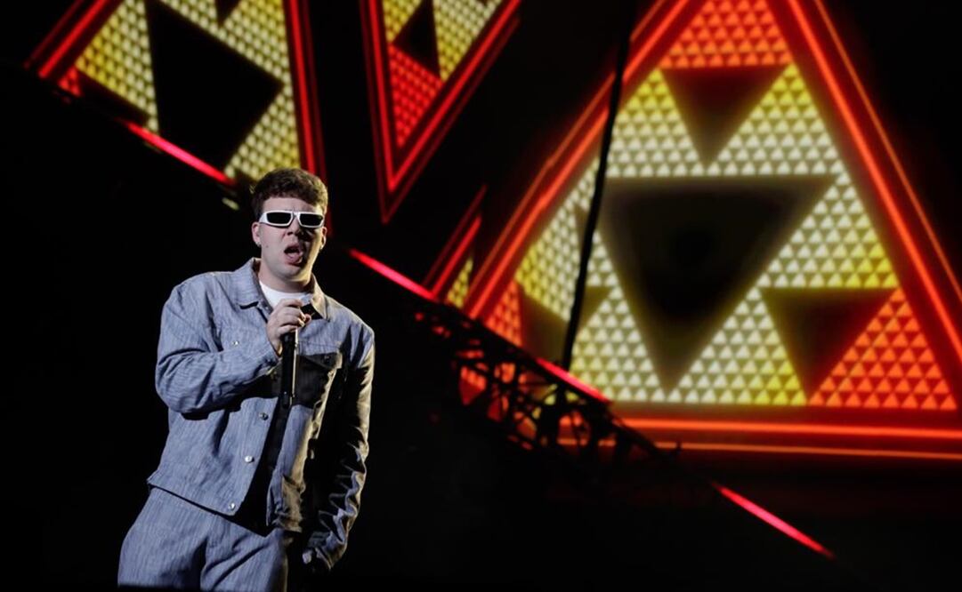 El cantante español durante su presentación en el Flow Fest. Foto: Diego Simón Sánchez/ EL UNIVERSAL