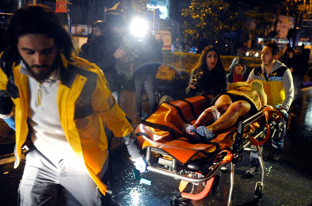 El ataque, ocurrido en Año Nuevo, contra un club nocturno en Estambul causó al menos 39 muertos y 69 heridos (Foto: AP)