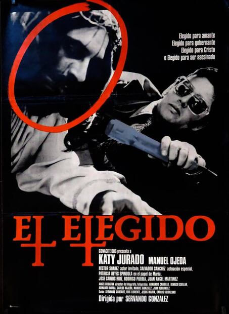 La película El Elegido de Servando González, año 1975, plantea una visión más moderna de la pasión de Cristo en Iztapalapa. Andrés es el joven cuyo padre, ya muerto, interpretó al Nazareno en tres ocasiones, por lo que los habitantes lo eligen como el natural sucesor; sin embargo, él no quiere seguir con la tradición puesto que ha sido duramente reprimido en nombre de la religión, situación por la cual recibe una golpiza para que acepte lo que las autoridades consideran “su deber”. Cortesía Daniela Muñoz.