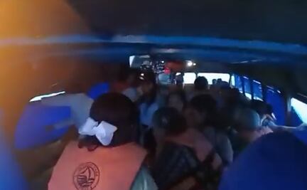 Turistas quedan en medio de tormenta sobre el Lago de Pátzcuaro, no se reportan heridos, VIDEO