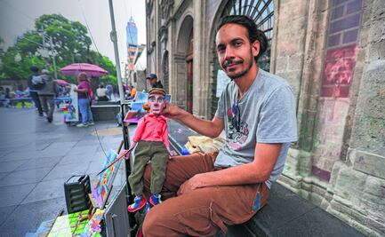 Morionet, la marioneta que impacta con sus pinturas