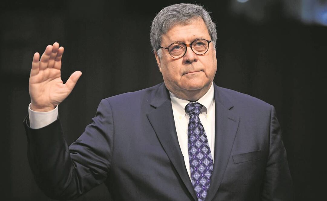 Bill Barr expuso que al gobierno de Estados Unidos le debe preocupar la violencia reciente en la frontera. Foto: Saul Loe/ AFP.
