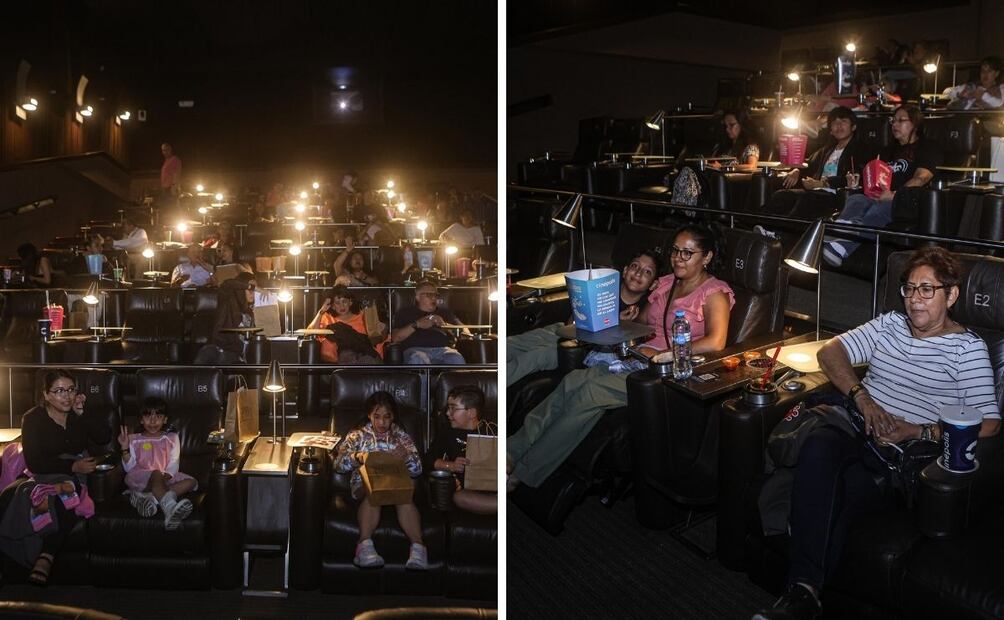 Los suscriptores disfrutaron de la película en una sala VIP. | FOTO: Gabriel Pano.