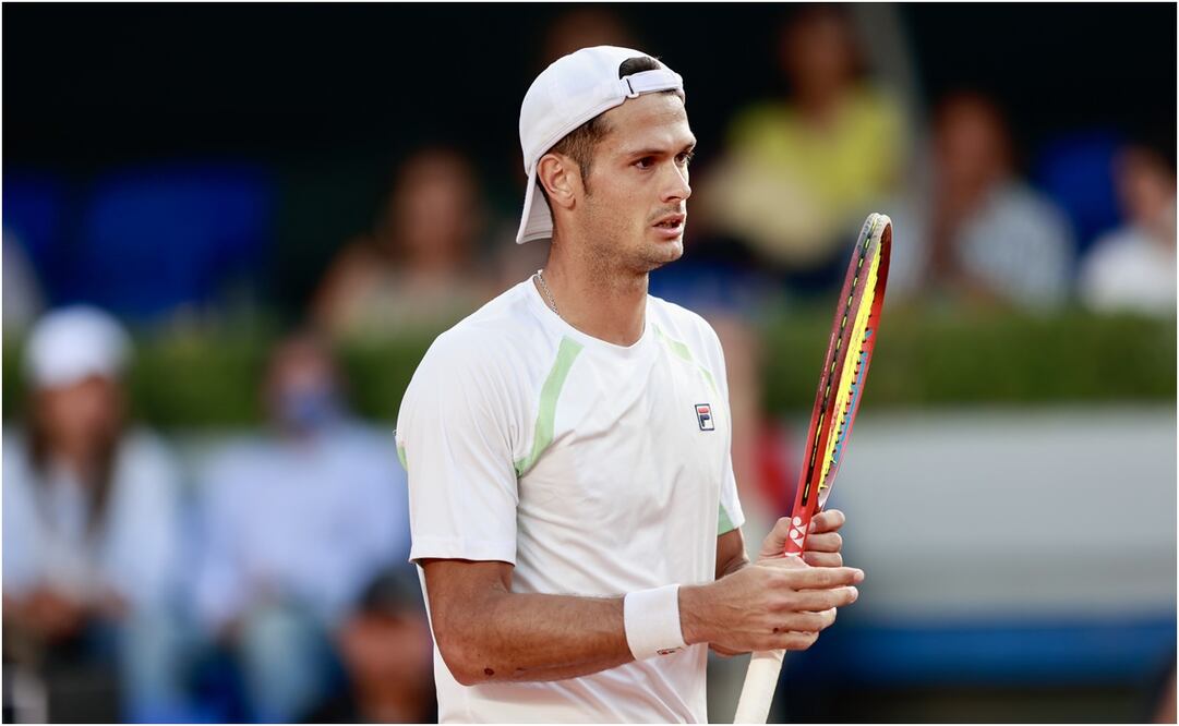 Juan Pablo Ficovich da la sorpresa y elimina al favorito Facundo Bagnis del México City Open 2022 / FOTO: CORTESÍA