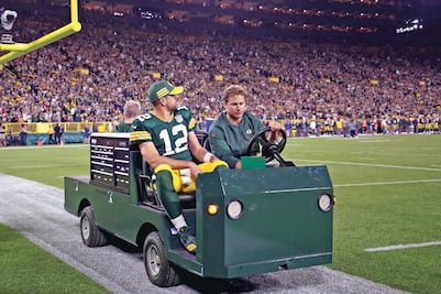 Aaron Rodgers sigue en duda ante Vikings