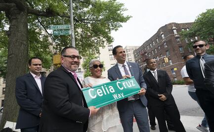 Celia Cruz ya tiene su propia calle en Nueva York