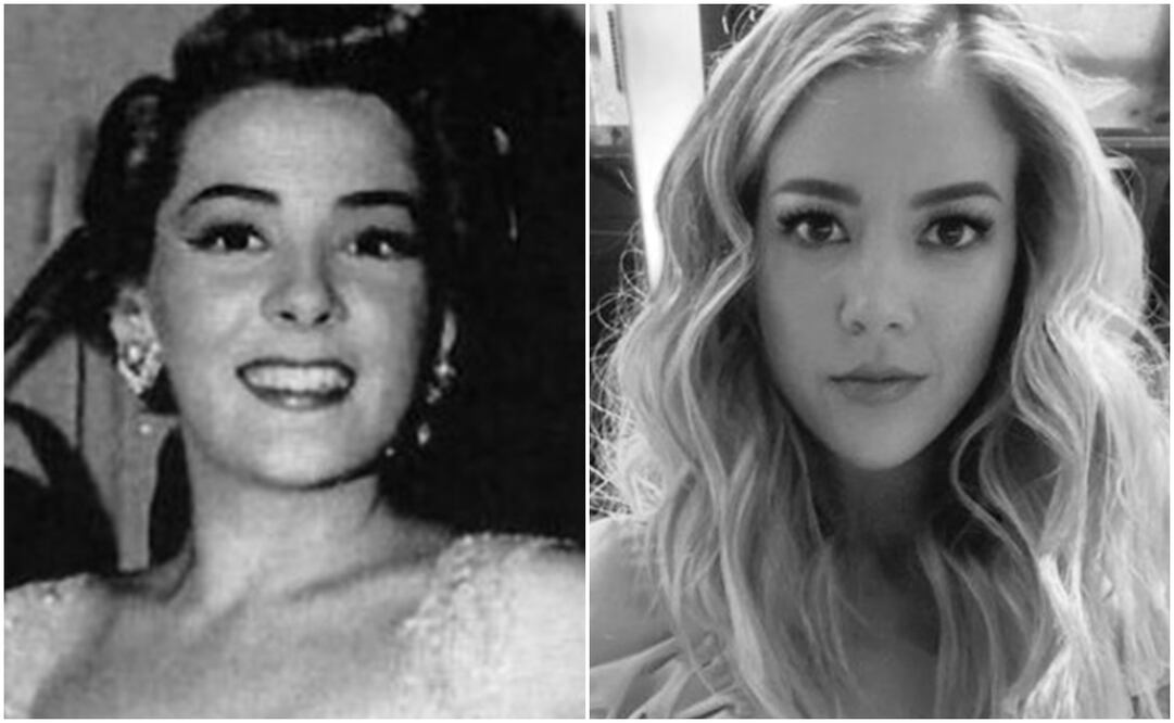 Silvia Pinal y Fernanda Castillo, un parecido físico que causa asombro entre el público, "¿es Fernanda familia de la Pinal?", se preguntan algunos.