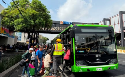 “Somos los que sufrimos”: usuarios denuncian caos, filas y desorganización, tras extensión por cierre de estaciones en la Línea 2 del Metro