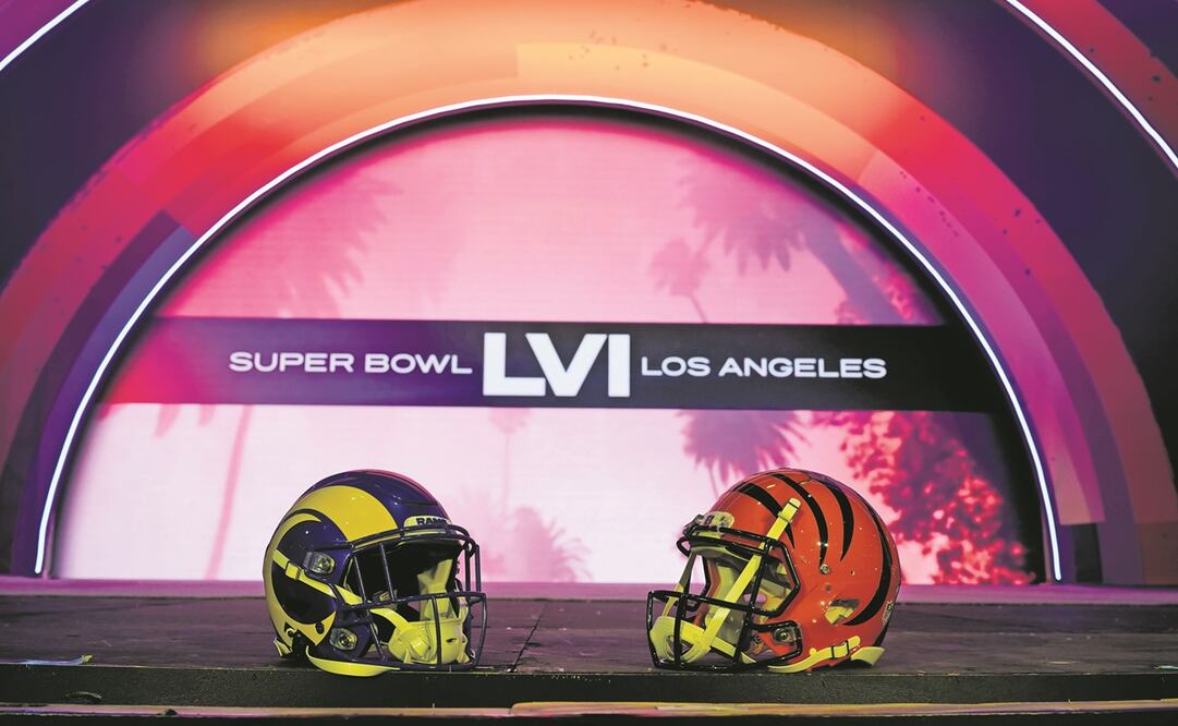 Parte de la experiencia NFL en el centro de Convenciones de Los Ángeles, previo al juego del próximo domingo. Foto: José Sánchez/ AP