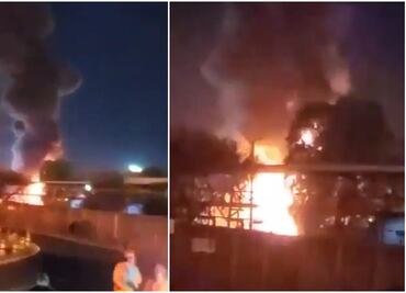 VIDEO Reportan incendio en Refinería de Salamanca; se desconocen las causas del incidente