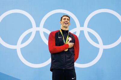 Phelps, otra vez llega a la gloria