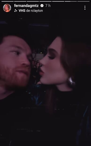 Canelo Álvarez presente en el concierto de Luis Miguel FOTOS: @fernandagmtz