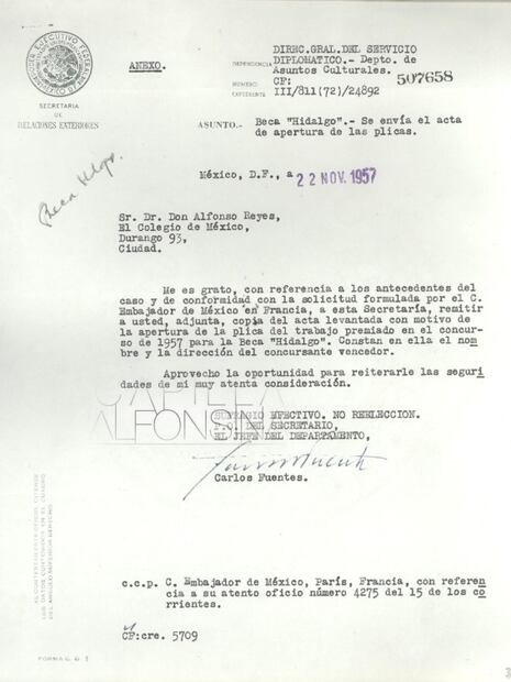 10 años sin Carlos Fuentes... y su mundo por descubrir