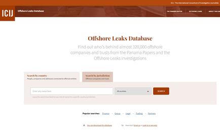 Publican base de datos completa de Panama Papers