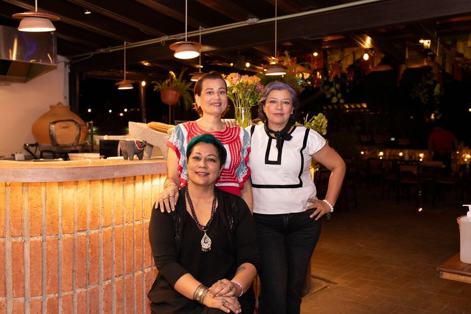 Las hermanas Abad Rojas. Foto: Cortesía