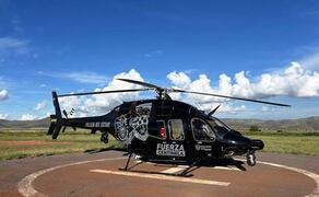 La aeronave presenta varios impactos de arma de fuego producidos por dicho ataque. Imagen ilustrativa / Especial