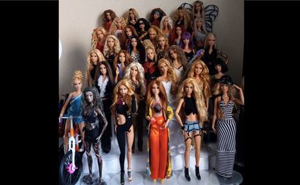 Video. Shakira presume colección de muñecas Barbie inspirada en sus temas icónicos