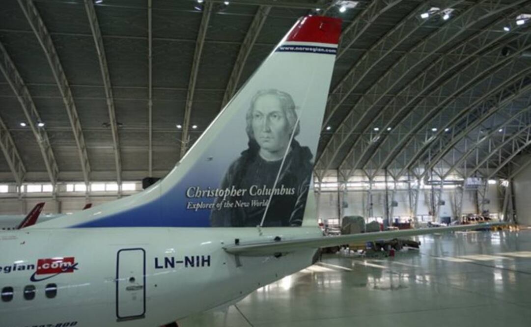 Uno de los rasgos distintos de esta empresa es la plasmación de imágenes de personajes históricos célebres o "héroes" que han "desafiado las normas establecidas y han servido de inspiración a otras personas". FOTO: Twitter/@Fly_Norwegian