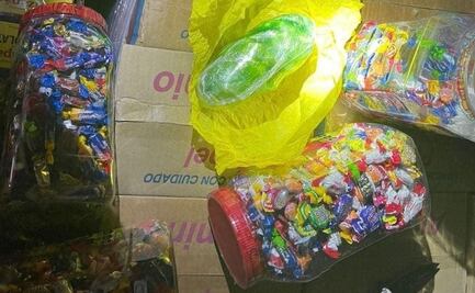 Aseguran 334 mdp en metanfetamina escondida en cargamento de dulces en Sonora