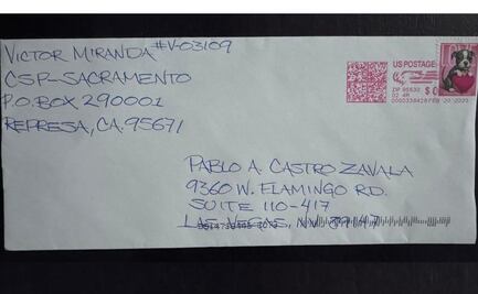 Pide connacional condenado a muerte en EU intervención de Sheinbaum; envía carta desde la cárcel