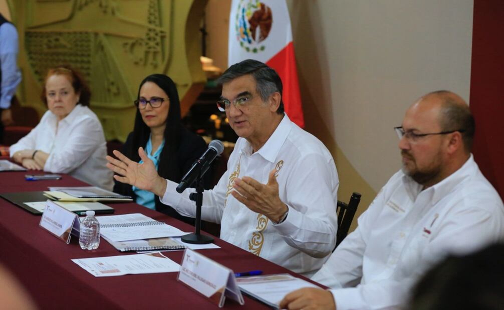 El mandatario tamaulipeco llamó a redoblar el esfuerzo en esta etapa de la administración  (16/07/2025). Foto: Especial