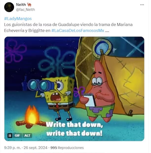 Memes de la última semana de septiembre.
Imagen: X