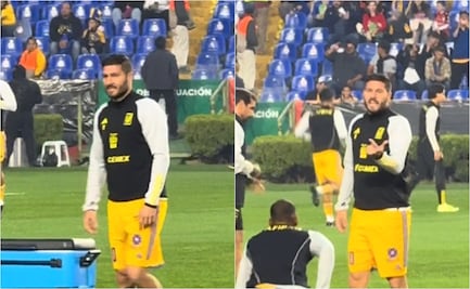 VIDEO: André Pierre Gignac se echa 'palomazo' y canta canción de Carín León previo a partido