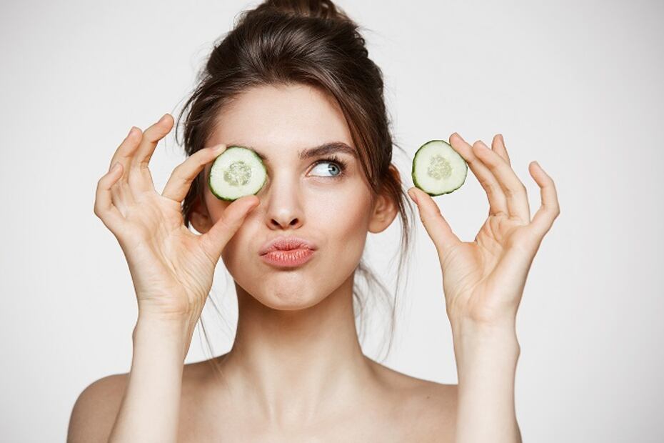 El pepino es un gran aliado para desinflamar el rostro. Foto: Freepik