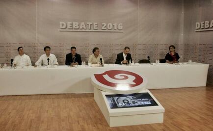 Arranca debate en Veracruz; se ausenta candidato de Morena