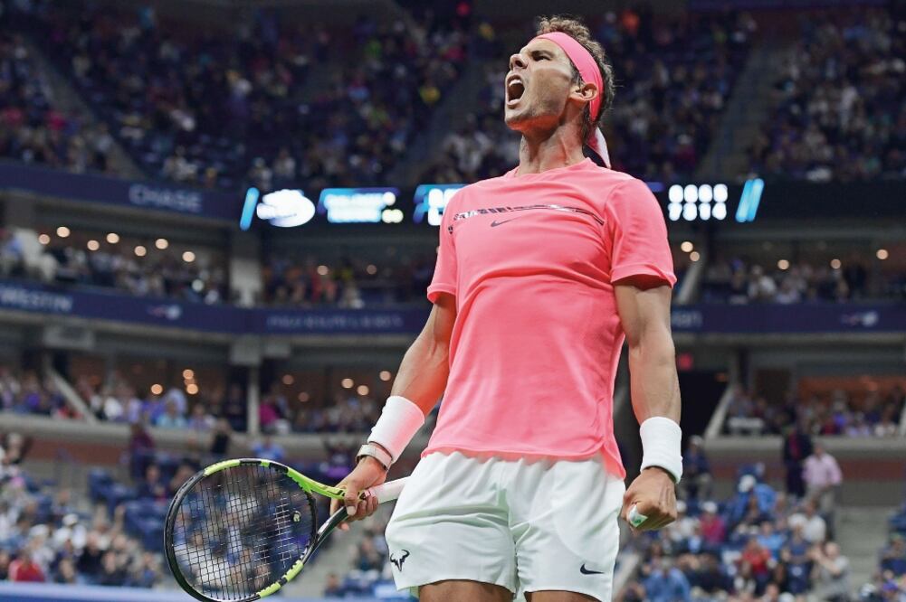Rafa jugó mejor a partir del segundo set. (STEVEN RYAN. AFP)
