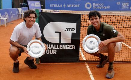 Los mexicanos Rodrigo Pacheco y Alex Hernández se coronan en el Challenger de Guayaquil