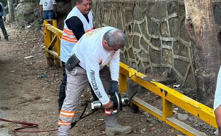 Plumas y vallas de la delincuencia organizada son retiradas de caminos en Chiapas; se colocaron para obstruir el libre tránsito