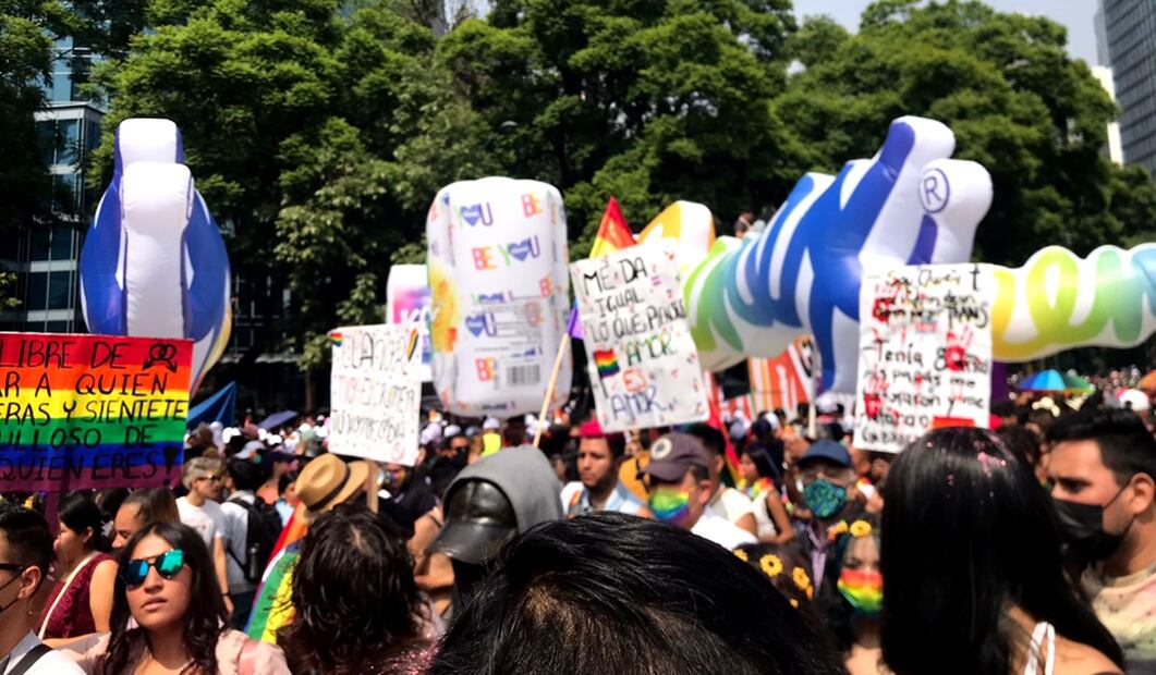 Marcha del Orgullo LGBT+ 2024. Foto: Laura Arana / EL UNIVERSAL