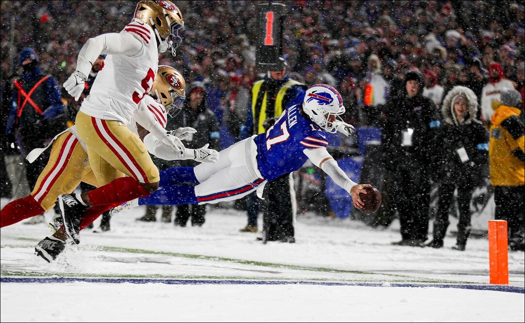 Los 49ers fueron aplastados por Josh Allen y los Bills de Buffalo / Foto: AFP