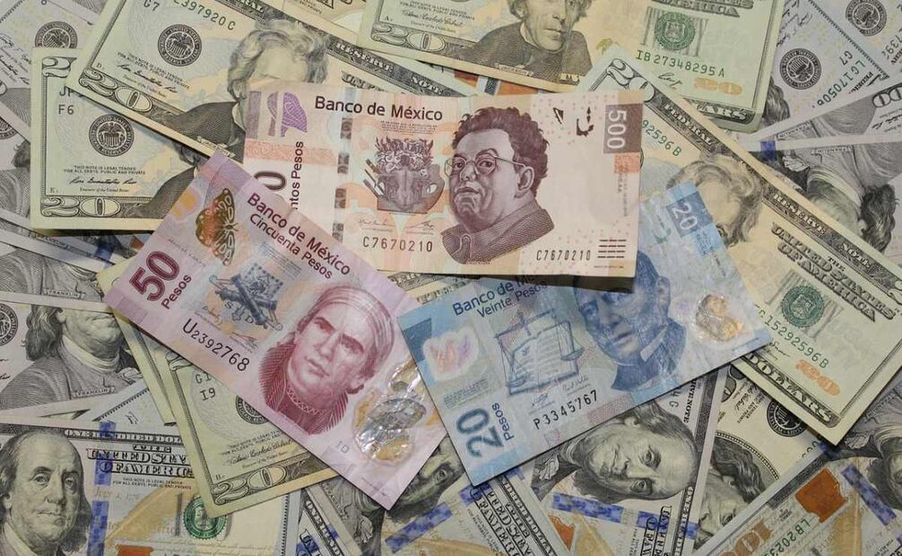 El peso tiene una ligera apreciación de 0.1% o 2 centavos respecto a la jornada anterior. Foto: Pixabay