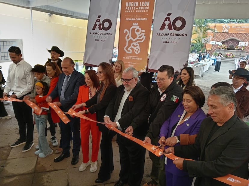 La alcaldía Álvaro Obregón es sede de una feria turística para promover a Nuevo León, con motivo de las justas de fútbol mundialistas . (Foto: especial)