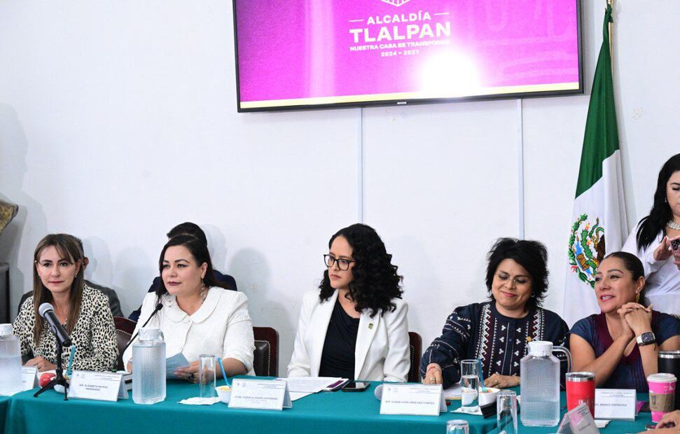La alcaldesa de Tlalpan, Gabriela Osorio, acudió ante las Comisiones Unidas de Administración Pública Local, de Alcaldías y Límites Territoriales y de Gobierno y Políticas Públicas del Congreso capitalino para rendir un informe a siete meses de tomar el cargo. (Foto: especial)