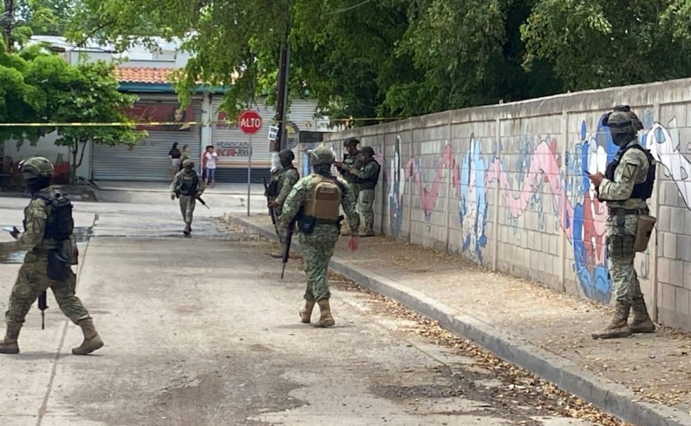La agresión armada se registró en colonia Diez de Mayo en Culiacán, Sinaloa (04/07/2025). Foto: Cortesía